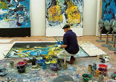 "Georg Baselitz" - Dokumentation zum 75. Geburtstag des weitbekannten Künstlers