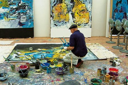 "Georg Baselitz" - Dokumentation zum 75. Geburtstag des weitbekannten Künstlers