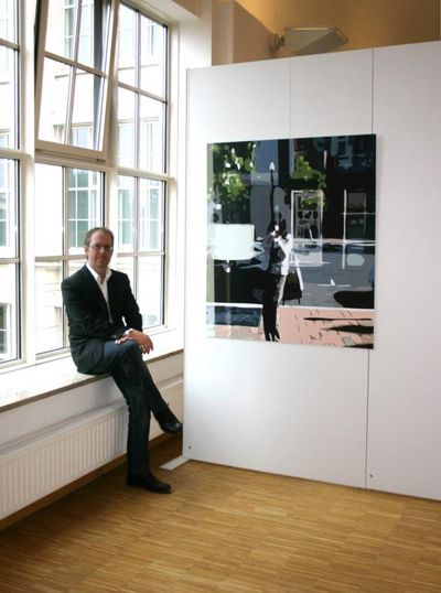 Robert Reiter in der Galerie Noah Robert Reiter in der Galerie Noah