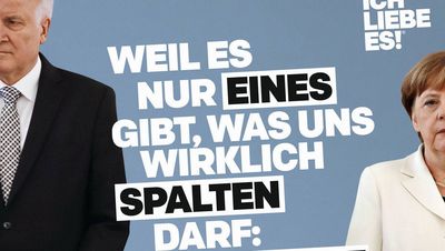 Wirklich spalten darf uns nur die Essiggurke. Bekenntnis zur Vielfalt: Das McDonald's-Motiv erscheint in verschiedenen Tageszeitungen