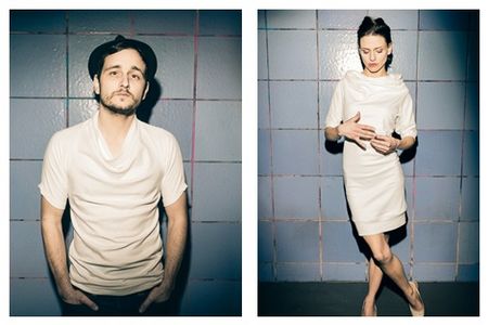 Stil Kollateralschaden Models in weissen Modellen