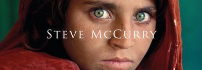 McCurrys berühmtestes Bild ist Afghan Girl, aufgenommen in einem Flüchtlingslager in Pakistan