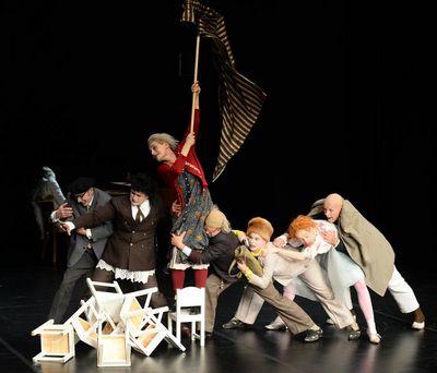 Inszenierung Clowns