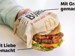 Papier aus Gras? Gibt's ab sofort bei McDonald's Papier aus Gras? Gibt's ab sofort bei McDonald's