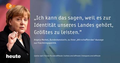Angela Merkel schaft uns alle