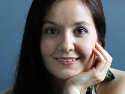 Csilla Csovari bei Don Pasquale als Winteroper