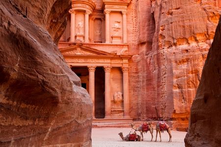 Reisen Welterbestaette Petra Jordanien