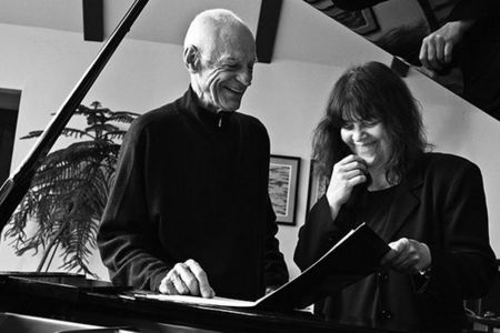 Peacock und Crispell produzierten ein gemeinsames Album Azure
