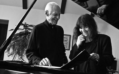 Peacock und Crispell produzierten ein gemeinsames Album Azure