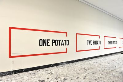 Lawrence Weiner Sammlung der Staatsgalerie Stuttgart