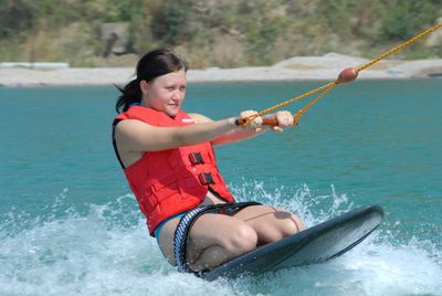 Reisen Weissenhaeuser Strand Wakeboarding fuer Anfaenger