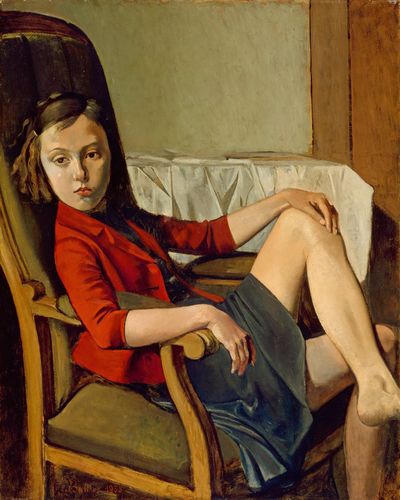 Balthus, Thérèse, 1938, The Metropolitan Museum of Art, New York und nun zu sehen in Basel