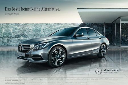 Kampagne neue C-Klasse Jung von Matt