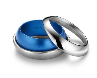 Ringe mit unterschiedlichen farbigen Innenringen