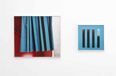 Viktoria Binschtok - Blue Curtain Cluster Viktoria Binschtok - Blue Curtain Cluster
