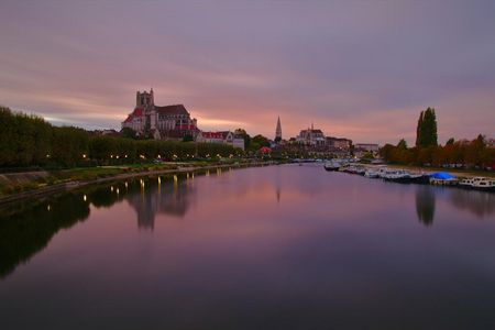 Die Stadt Auxerre ist ein Sinnbild Frankreichs