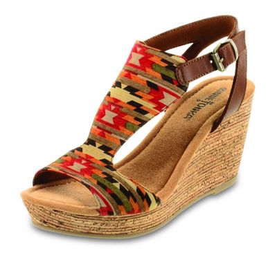 Ethno Wedge Duffy Brown
