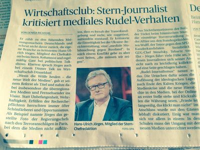 Luegenpresse in den Leitmedien