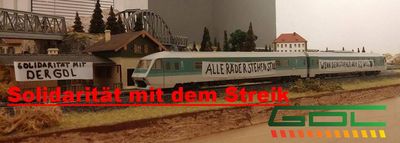 Gewalt gegen die Lokfuehrer