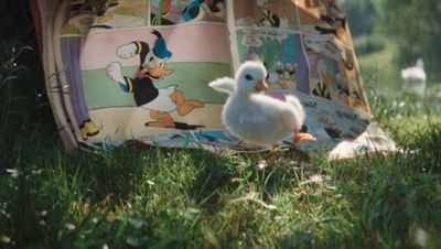Donald Duck, die tollpatschigste und bekannteste Ente der Welt, hat schon immer Kinder gluecklich gemacht
