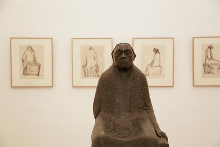 Ausstellungsansicht Gustav Seitz