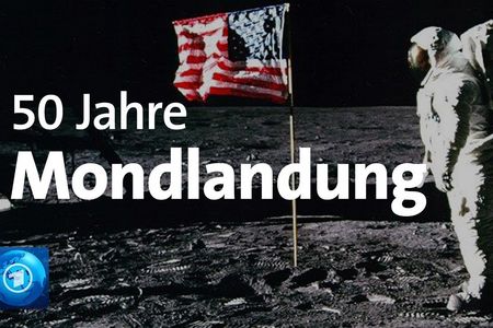 Menschen leugnen die Mondlandung
