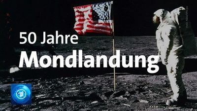 Menschen leugnen die Mondlandung