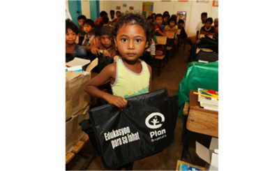 Plan Schultasche fuer Schulkinder auf den Philippinen