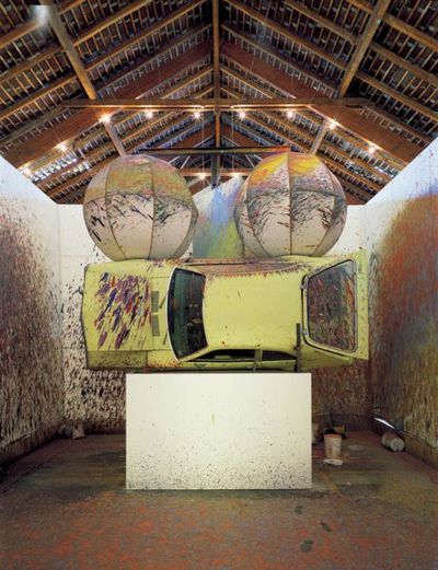Richard Jackson. Aint Painting a Pain ausstellung in muenchen
