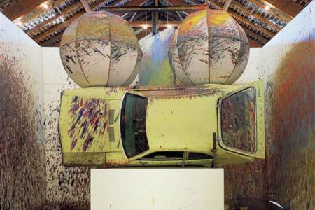 Richard Jackson. Aint Painting a Pain ausstellung in muenchen