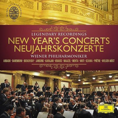 CD und DVD Neujahrskonzerte Legendary Recordings der Wiener Philharmoniker