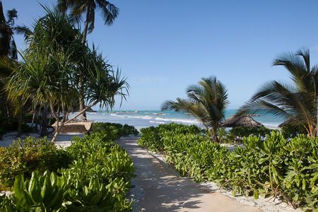 Reisen Green and Blue Lodge Sansibar Strand