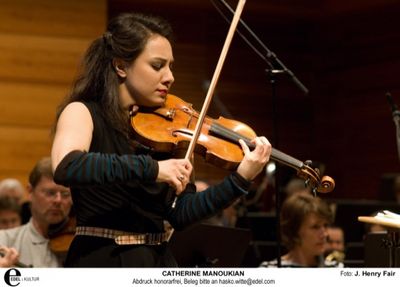 Musik Klassik: Catherine Manoukian spielt gemeinsam mit der Staatskapelle Weimar Edward Elgar