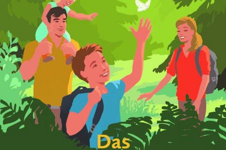 Rucksackbuch für den Wald