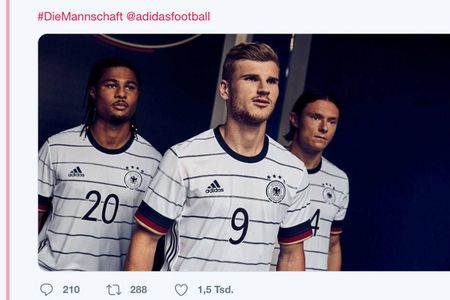 Voll haesslich finden manche das neue Trikot der Nationalelf
