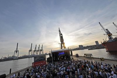 Spitzenbuehne auf dem Elbjazz Festival