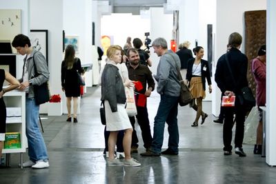 Besucher auf der Viennafair Besucher auf der Viennafair