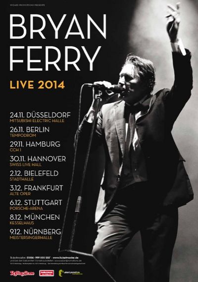 Brian Ferry muss Tournee absagen