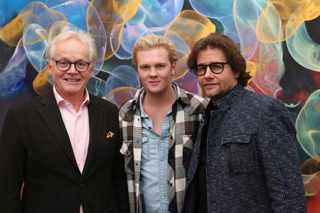 Galerierundgang der Familienunternehmer mit Dr. Georg Rotthege, Leon Löwentraut und Dirk Geuer