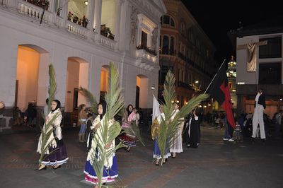 Reisen Quito Osterprozession