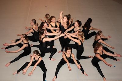 Auftritt Goettinger Ballettschule art la danse bei Festival Linien in der Lokhalle 2010