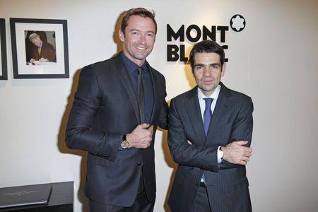 Hugh Jackmann Montblanc International CEO Jérôme Lambert