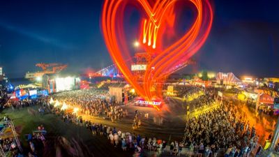 Ausgelassene Feierstimmung beim Melt 2013
