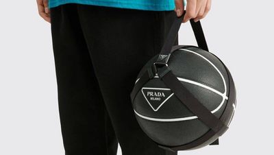 Edel im Basketball-Court: Prada ist mit von der Partie