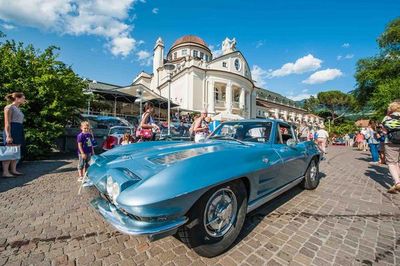 Concours d‘Élégance bei der Jubilaeums-Rallye 30 Jahre Suedtirol Classic Schenna im Sommer 2015