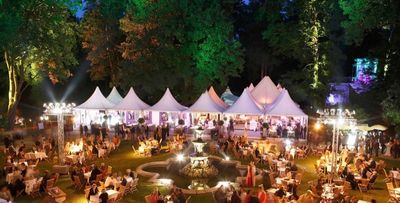 Schloss Ambiente bei den Schlossfestspielen Thurn und Taxis