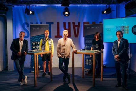 Wolfram Kons, Kennet Lekko, Leon Loewentraut, Menja Stevenson und Dirk Geuer