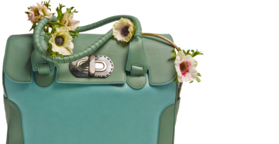 Handtasche blau von Sonja Schweizer