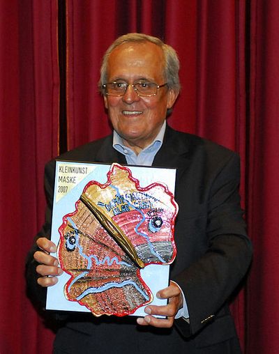 Roger Willemsen war in den letzten sieben Jahren mit Dieter Hildebrandt   unterwegs.