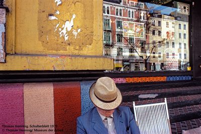 Ausstellung Thomas Henning, Schulterblatt